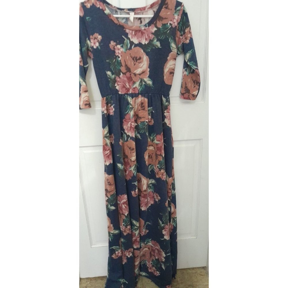 Ladies Long Dress By Modern Vintage Boutique, Size Medium  Nice Condition ...